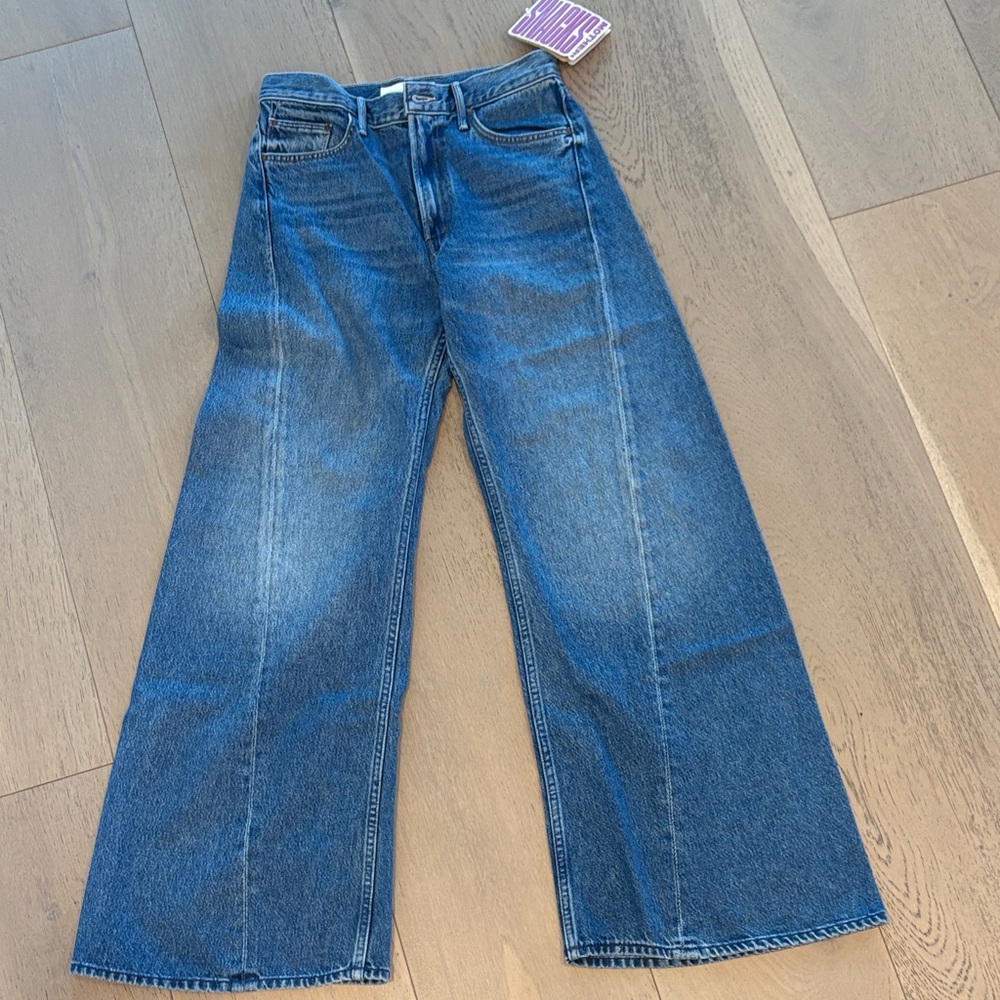 Classic Wide-Leg Blue Men’s Jeans